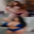 Sexy woman milks goat