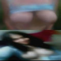 Boys burn naked girls