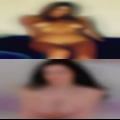 Naked woman with penis