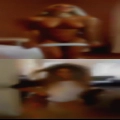 Woman looking couples fuck