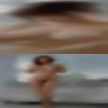 Fighting woman